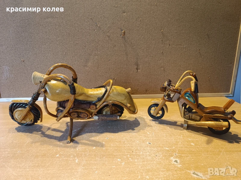 ръчно изработени мотори от дърво, снимка 1