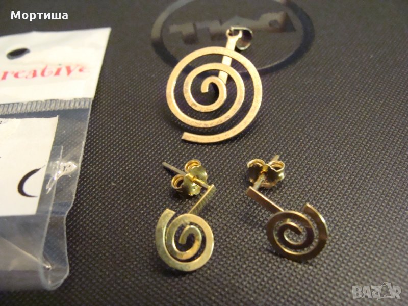 Немски сребърен лот с  позлата разпродажба, снимка 1