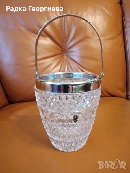 Кристална купа за лед, снимка 1