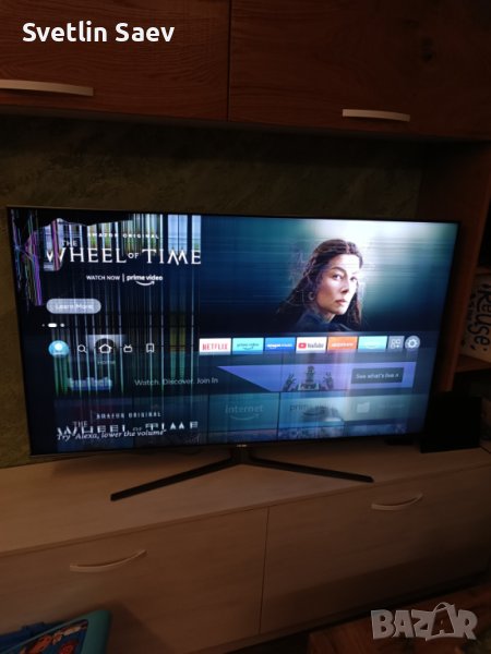 Smart Телевизор Hisense 55U8GQ, 55", 4K Ultra HD, ULED, 120Hz, снимка 1