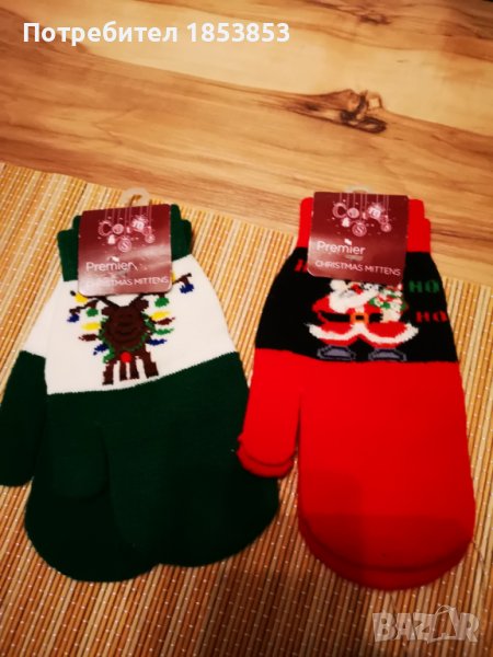 Коледни ръкавици , снимка 1