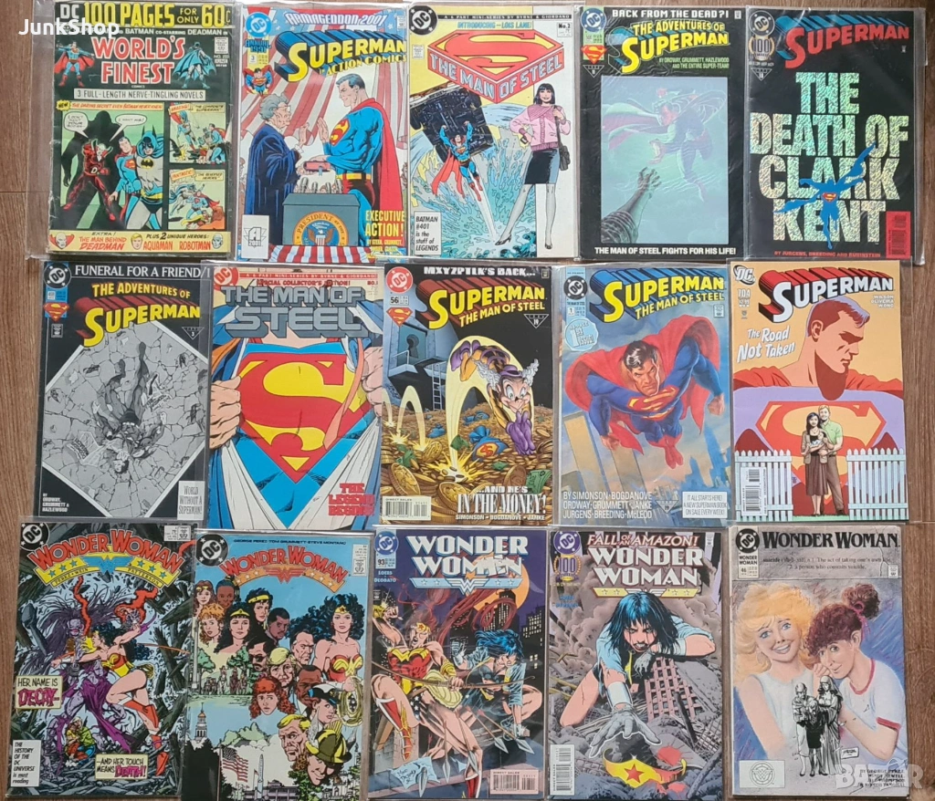 Американски комикси Супермен Superman Wonder Woman , снимка 1