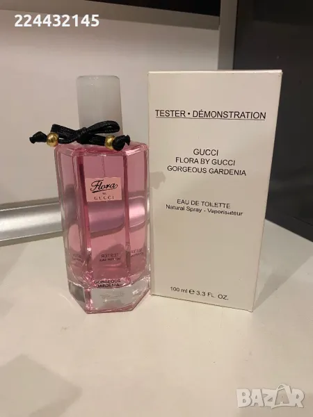Gucci flora by gucci flora gorgeous gardenia 100 ml EDT Tester , снимка 1
