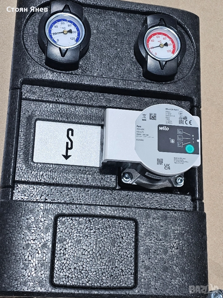 Помпена група Wilo WPKI-HK DN 25 с помпа Wilo PARA 25/6, снимка 1