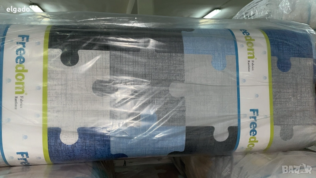 Плат Ранфорс щампа- 100% памук, снимка 1