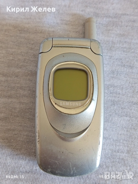 Ретро телефон GSM SAMSUNG A800 рядък за КОЛЕКЦИЯ ДЕКОРАЦИЯ 51392, снимка 1
