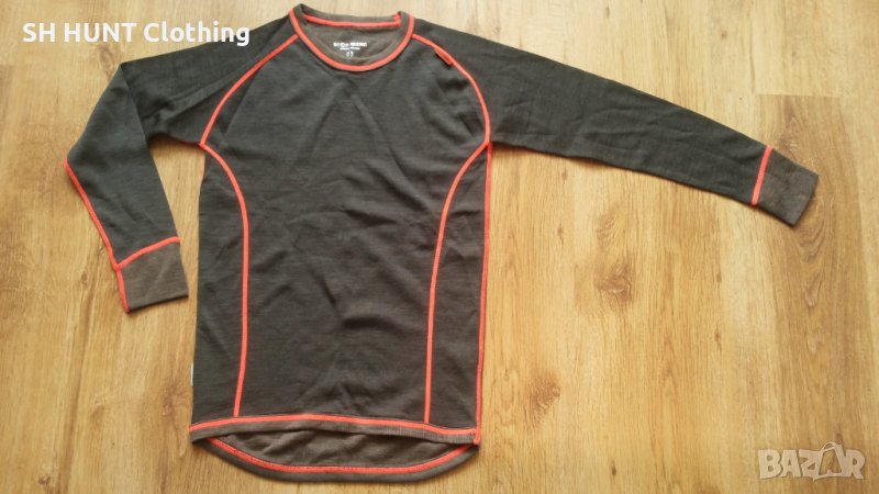 STRMBERG 50% Merino Wool Thermo Kids размер 10 г / 140 см детска термо блуза 50% Мерино Вълна - 414, снимка 1