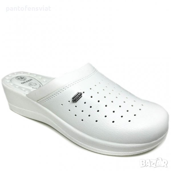 Медицински чехли GEZER бял 36/41, снимка 1