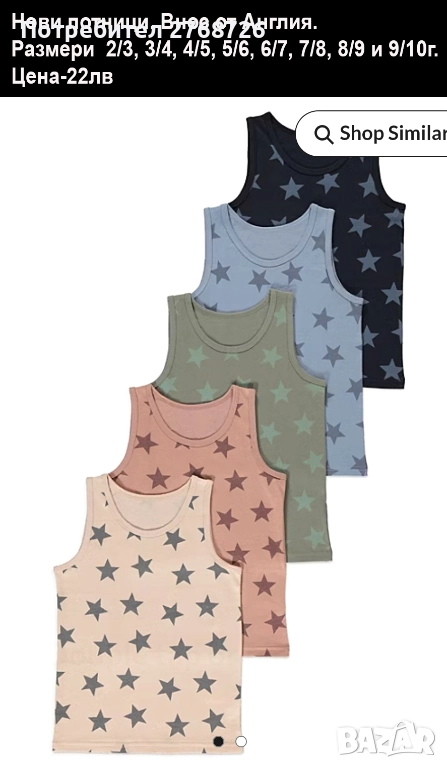 Нови детски потници, внос от Англия., снимка 1