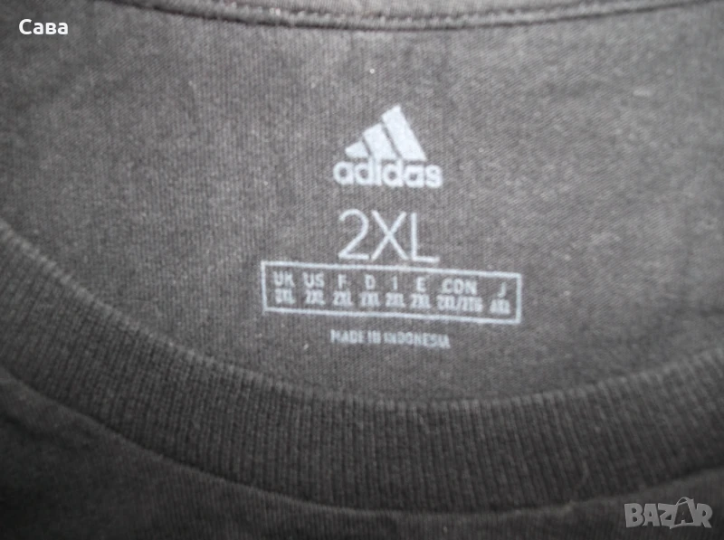 Тениска ADIDAS  мъжка,2ХЛ, снимка 1