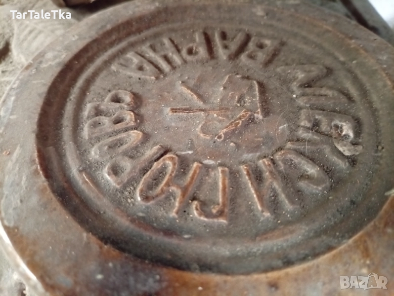 Камина, печка на дърва, сглобяема от огнеупорни тухли с орнаменти Варна, снимка 1