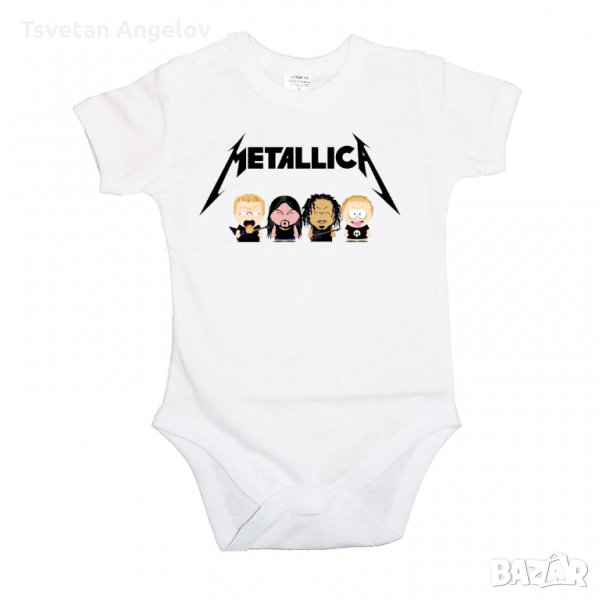 Разпродажба! Бебешко боди METALLICA 1, снимка 1