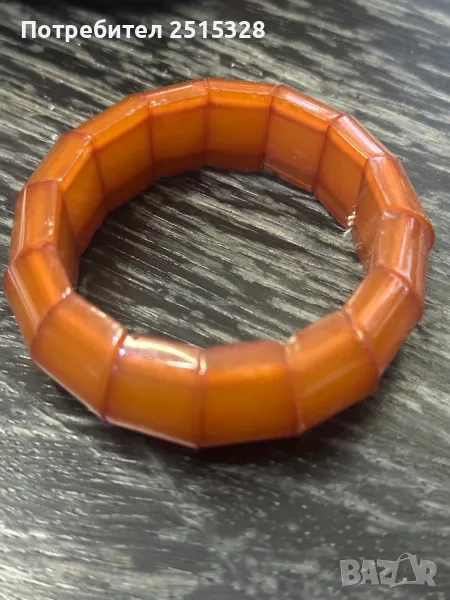 оригинална кехлибарена гривна, снимка 1