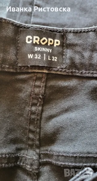 Черни мъжки дънки, снимка 1