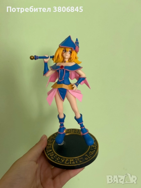 Статуетка dark magician girl от югио , снимка 1