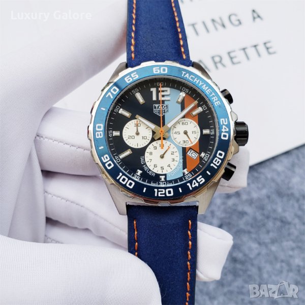 Мъжки часовник TAG Heuer Formula 1 Gulf Edition с кварцов механизъм, снимка 1