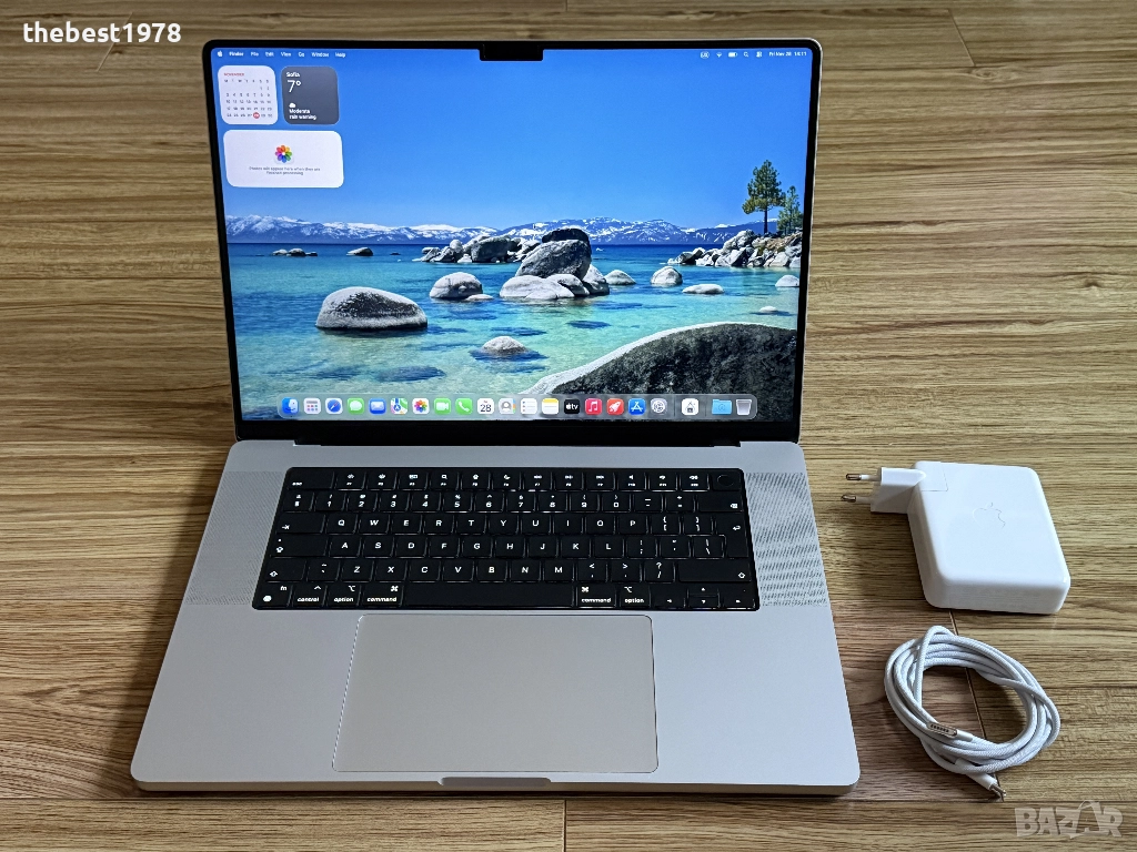 MacBook Pro 16 M1 Pro`10 CPU/16 GPU/1TB SSD/16GB RAM/Като Нов, снимка 1