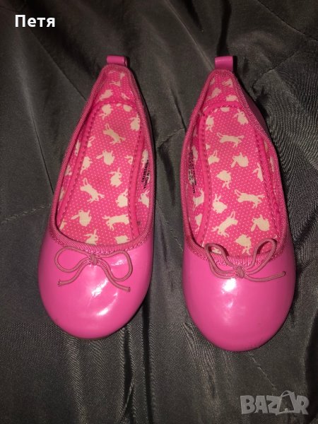 H&M Детски розови лачени обувки, снимка 1