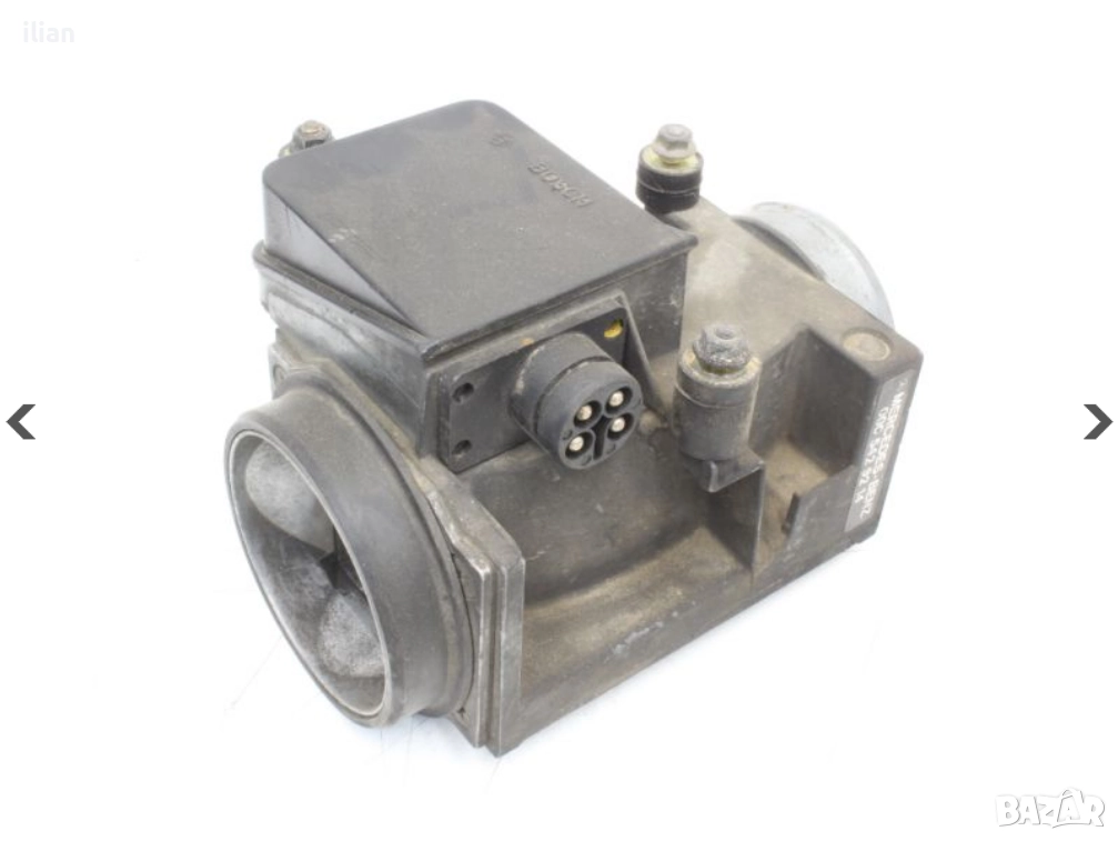 Дебитомер Mercedes W124 300 Turbodiesel E300D Turbo A0005429214, снимка 1