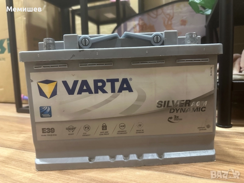 Акумулатор VARTA 70Ah 760A, снимка 1