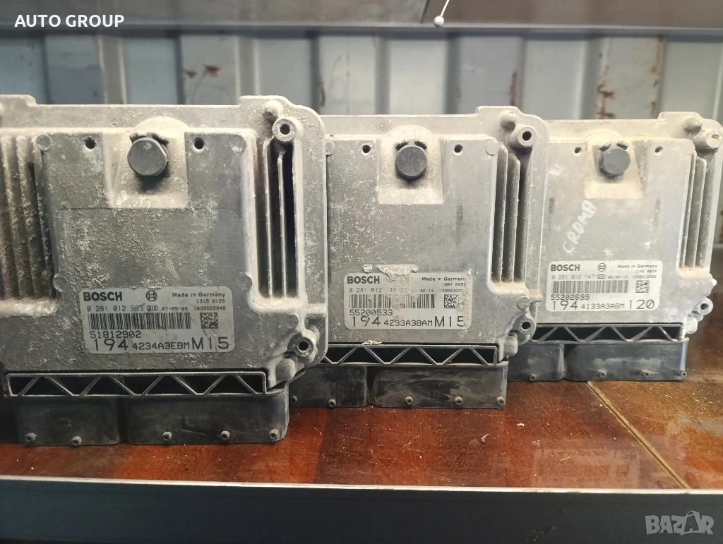 Компютър от Фиат Крома 2006-2011г 1,9D  0281 012 963, снимка 1