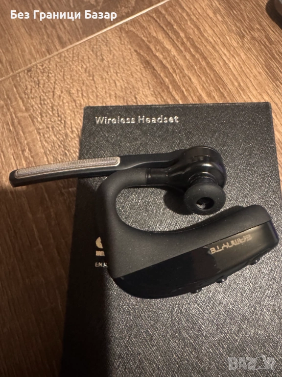 Нова Bluetooth хендсфри слушалка Samyte, безжична, с микрофон, HD voice за кола шофиране работа, снимка 1