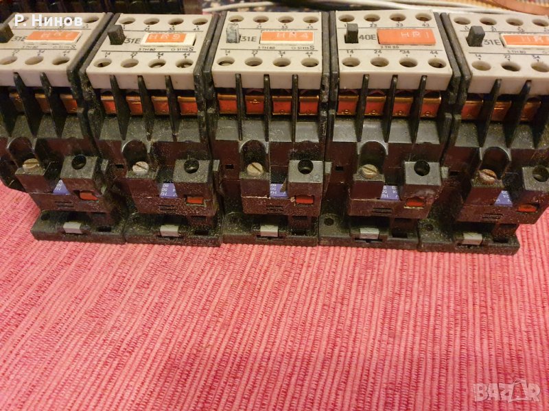 контактори Siemens за дин шина  3 + 1  или 4 + 4 комутации, снимка 1