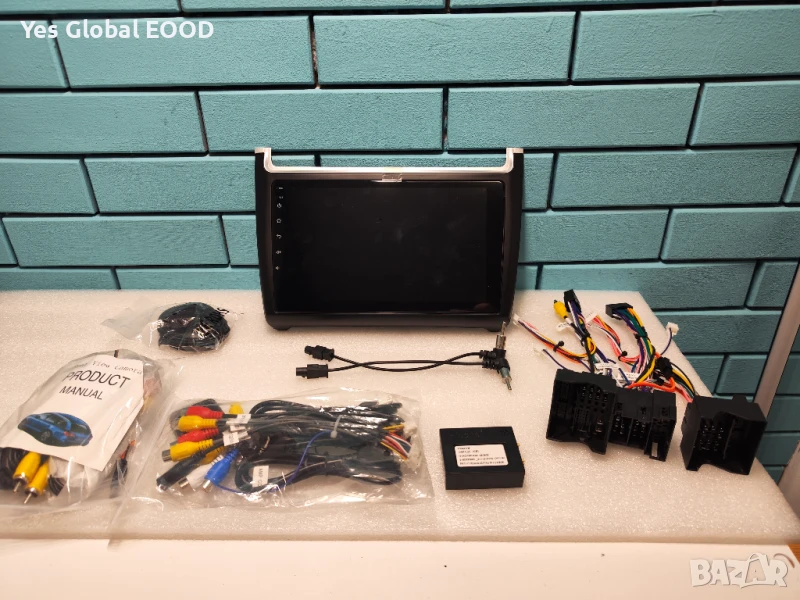 9" Android 2Din радио за VW Polo 2008–2016 с CarPlay и GPS 2/64GB, снимка 1