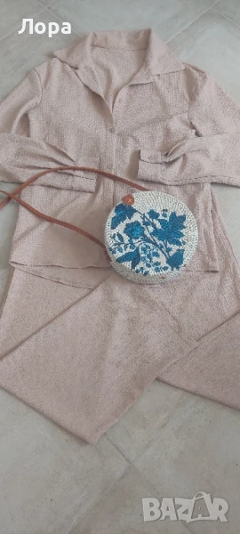 Дамски комплект риза и панталон , снимка 1