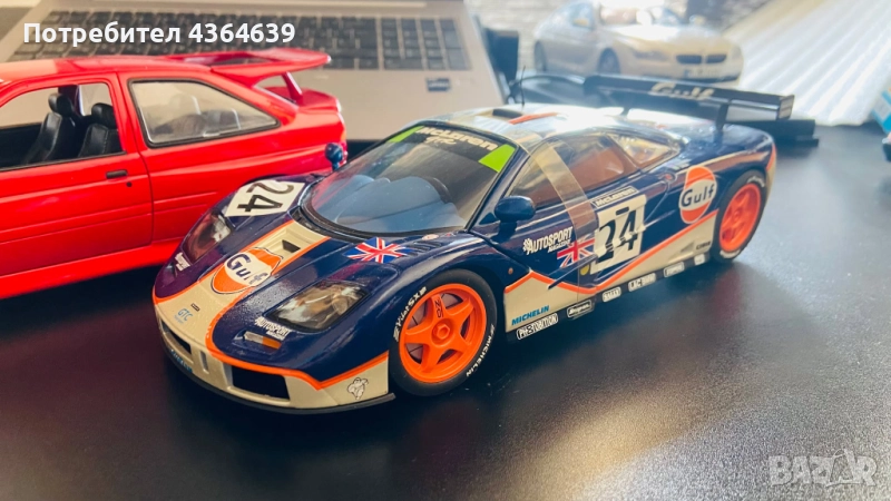 McLaren f1 1:18, снимка 1