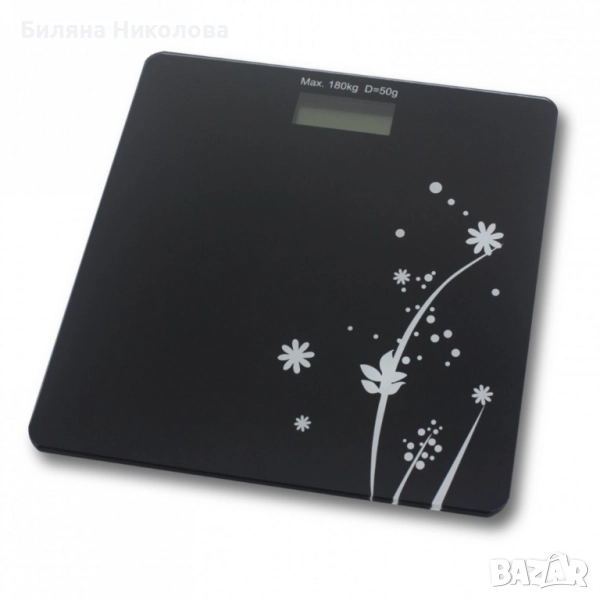 Кантар за тегло дигитален Rosberg,LCDекран, 180кг.2 ГОДИНИ ГАРАНЦИЯ, снимка 1