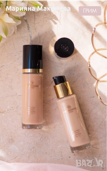 Дълготраен минерален фон дьо тен Giordani Gold SPF 20, снимка 1