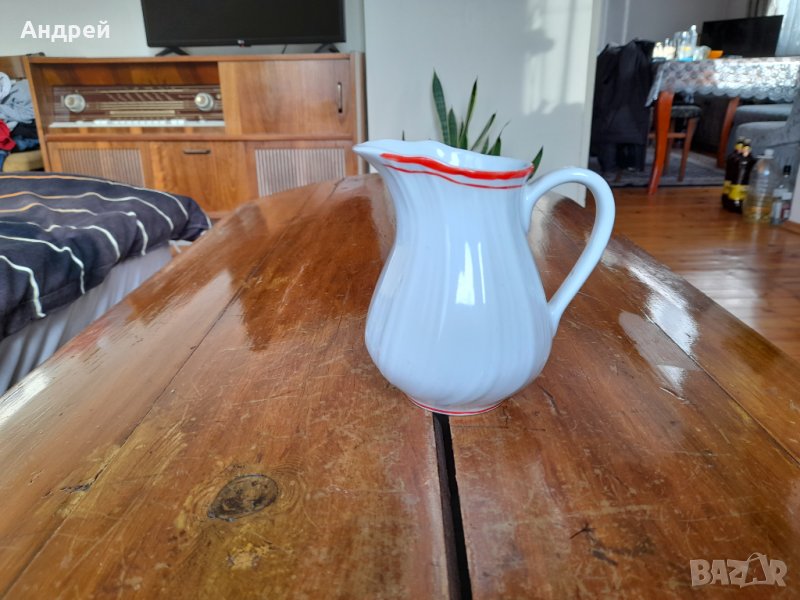 Стара порцеланова кана,каничка #9, снимка 1