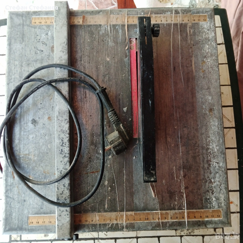 циркуляр с водно рязане на тиракот, снимка 1