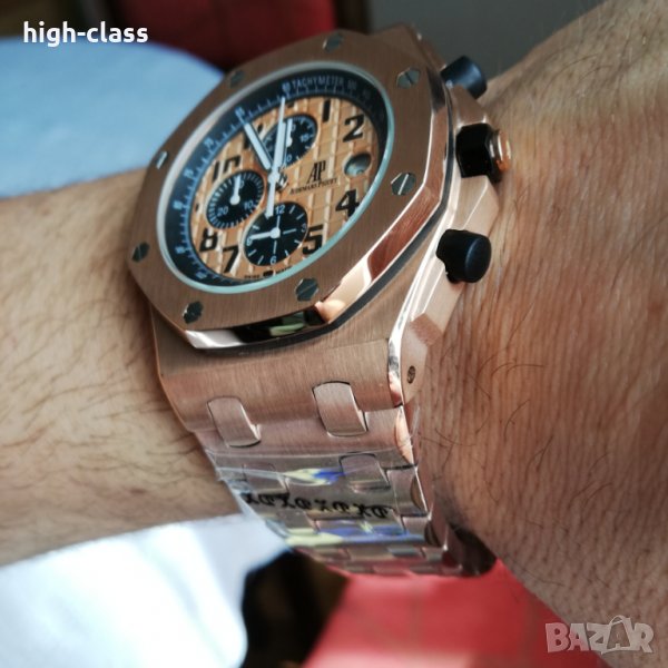 Спешно Audemas Pigut Royal Oak Offshore Chronograph 1:1 часовник дубликат , снимка 1