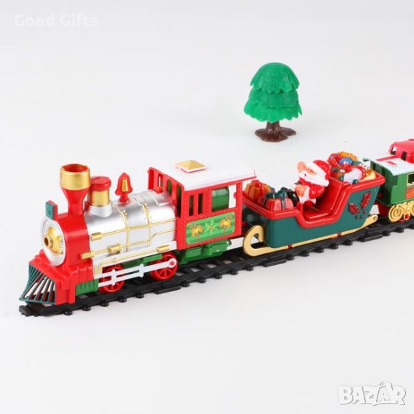 Музикално Коледно влакче и аксесоари, снимка 1