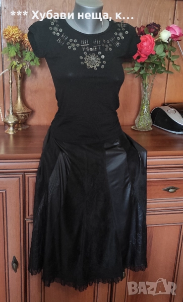 🔝🔝🔝Горещ тренд 🔝🔝🔝Красиви поли уникален модел и троен сет сако, елече и пола👌💕, снимка 1