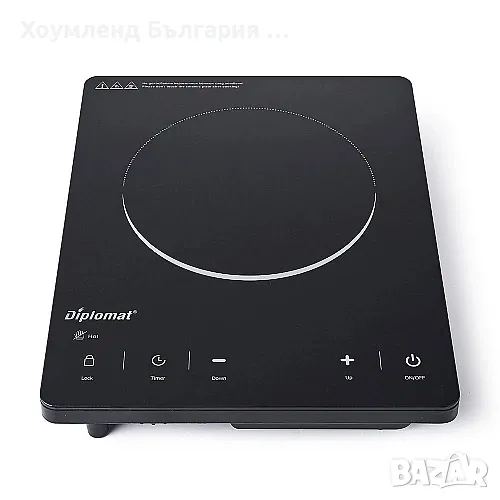 висок клас керамичен котлон Diplomat 2000W, снимка 1