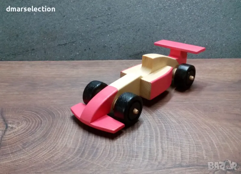 Декоративен дървен автомобил - Формула DMAR 309M5, снимка 1
