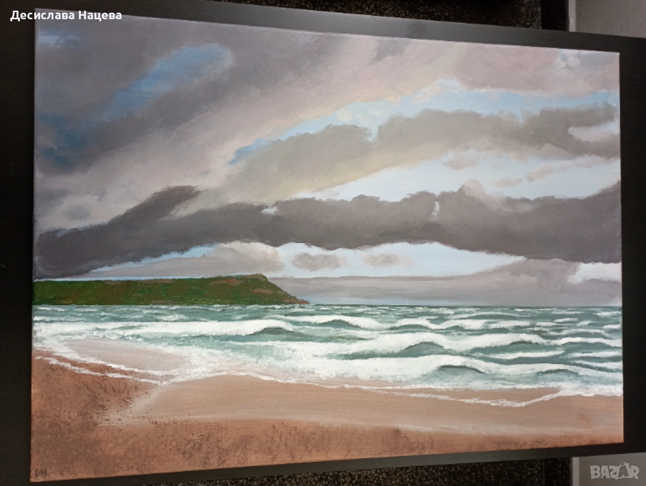 Авторска картина, акрил, 50х70 , снимка 1