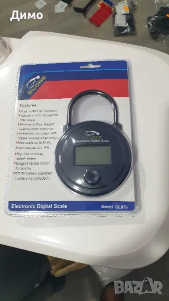 кантар с кука на Globe GL875, снимка 1