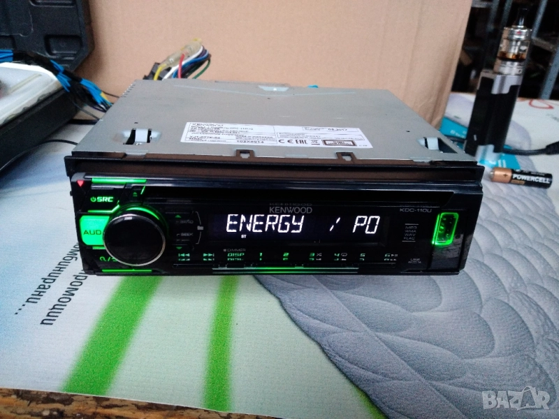 Автомобилно радио 4x50 W KENWOOD KDC-110UG, снимка 1