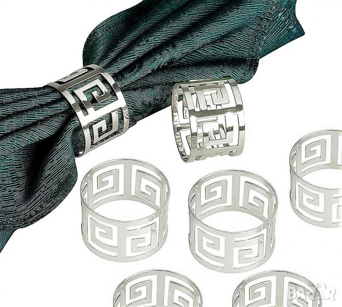 Сребърен пръстен за салфетки - 5,99, снимка 1