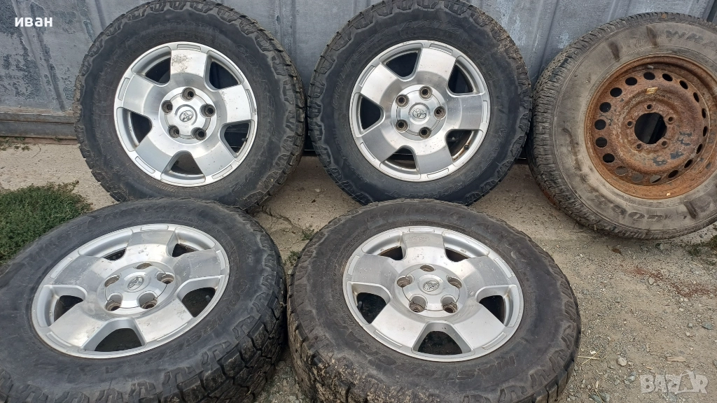 Джанти с гуми 18-ки за Тойота Секвоя/Тундра, снимка 1