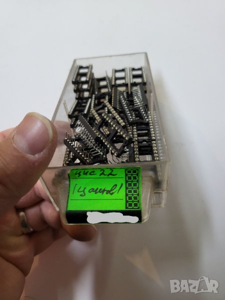 Прецизен цокъл за интегрална схема за интегрални схеми 22 крака, снимка 1