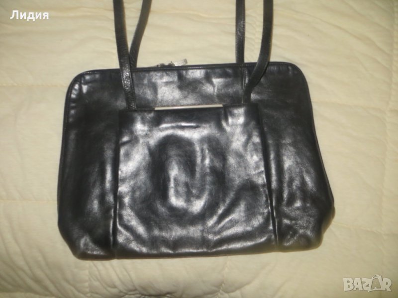 Дамска чанта естествена кожа Claudio Ferrici, снимка 1