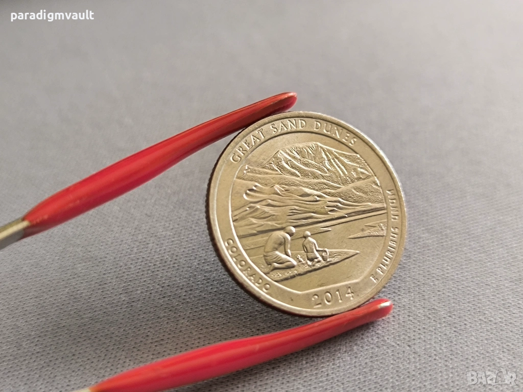 Монета - САЩ - 1/4 (четвърт) долар (Колорадо) | 2014г., снимка 1