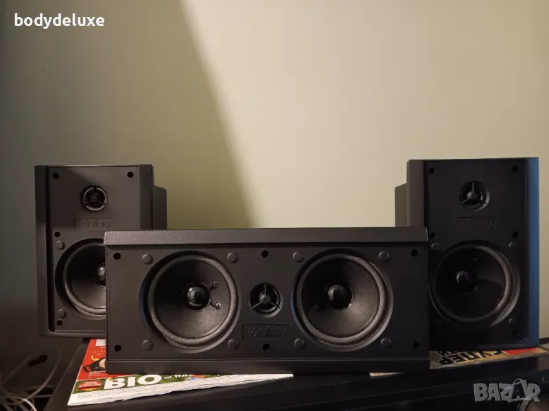 infinity Minuette два сателита + център, снимка 1