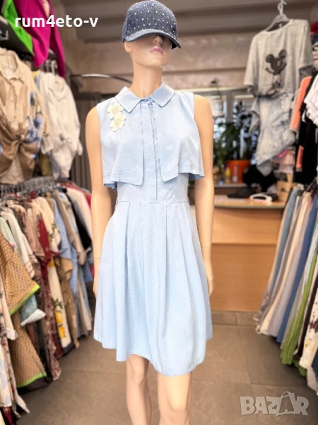 Нежна рокля от тенсел, снимка 1