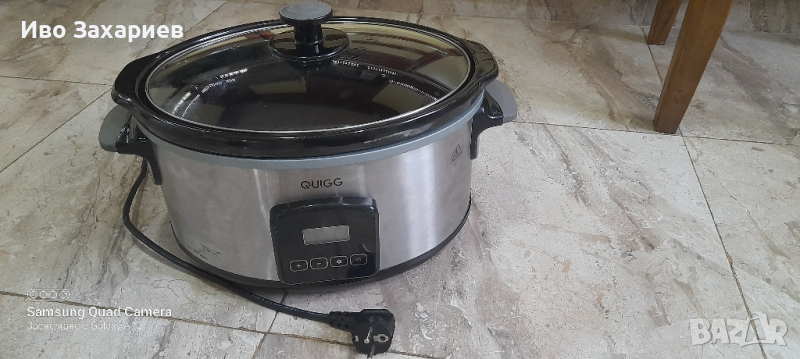 Слоукукар/Уред за бавно готвене Quigg(260W/5,5 л), снимка 1